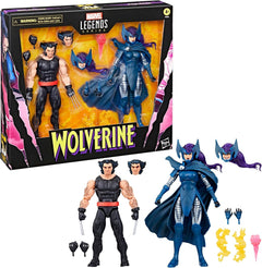 Marvel Legends Series 50th Anniversary: Wolverine and Psylocke - 2-Pack Toys & Games Hasbro