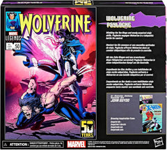 Marvel Legends Series 50th Anniversary: Wolverine and Psylocke - 2-Pack Toys & Games Hasbro