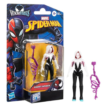 Marvel Venom Versus: Ghost Spider Figure - 4" Action Figure Toys & Games Hasbro