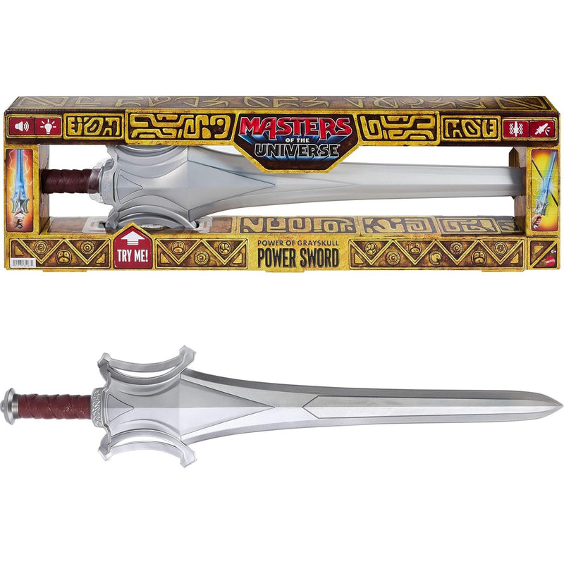 Masters of the Universe 2026: Power of Greyskull Power Sword Toys & Games Mattel
