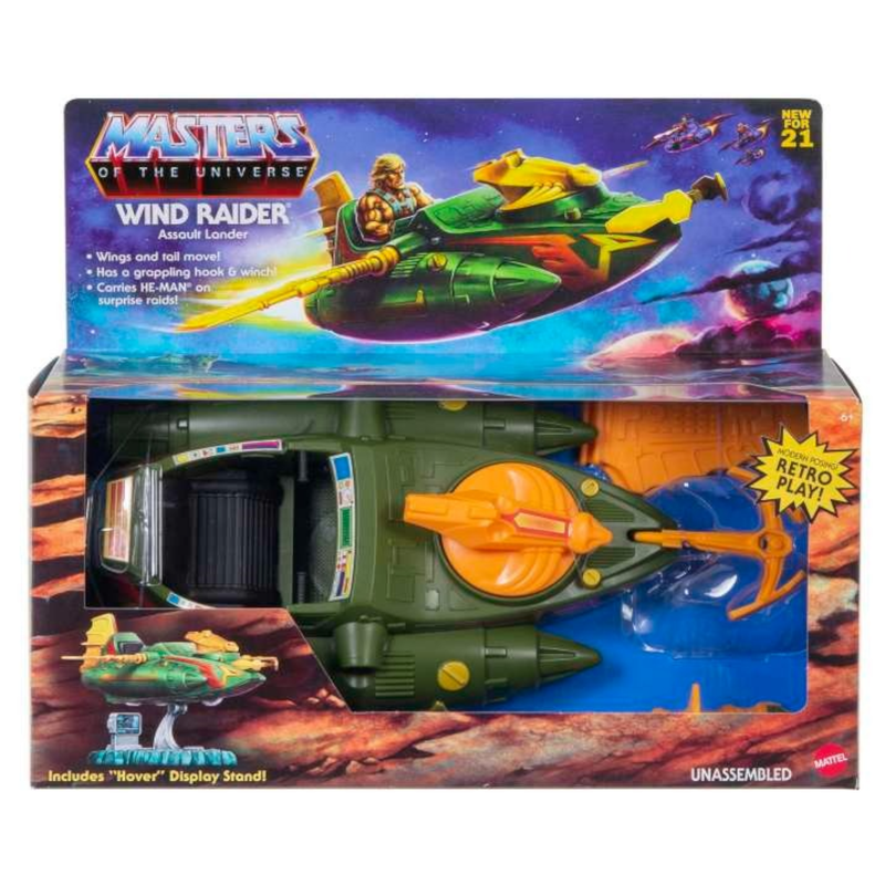 Masters of the Universe: Origins Wind Raider Vehicle Toys & Games Mattel