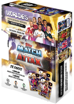 Topps: Match Attax 25/26 - Random Booster Tin Sports Cards Topps