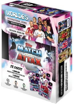 Topps: Match Attax 25/26 - Random Booster Tin Sports Cards Topps
