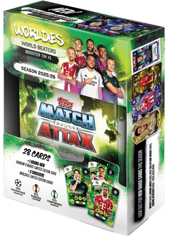 Topps: Match Attax 25/26 - Random Booster Tin Sports Cards Topps