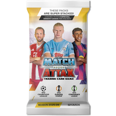 Topps: Match Attax 25/26 - Single Pack Blister Sports Cards Topps