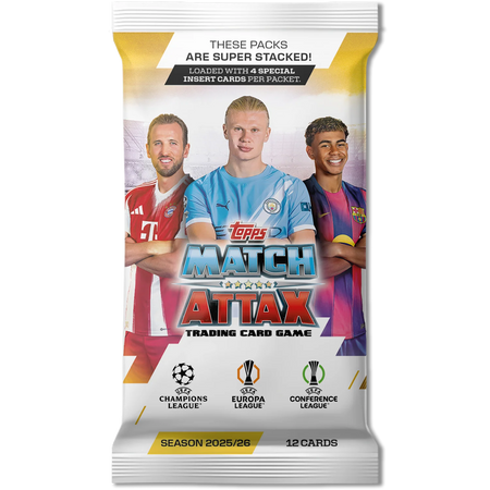 Topps: Match Attax 25/26 - Single Pack Blister Sports Cards Topps