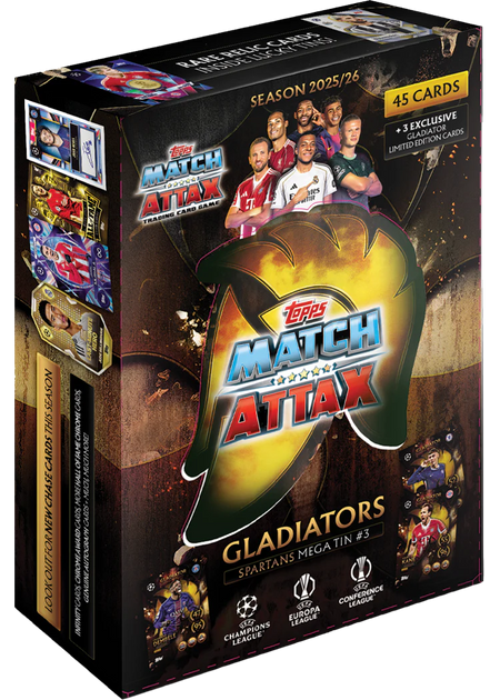 Topps: Match Attax 25/26 - Random Mega Tin Sports Cards Topps