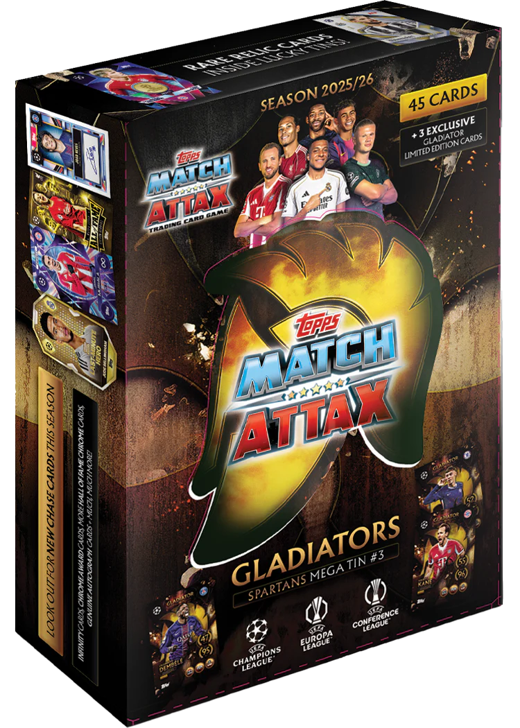 Topps: Match Attax 25/26 - Random Mega Tin Sports Cards Topps