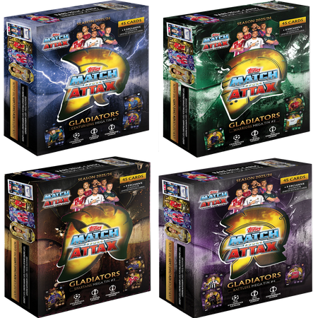 Topps: Match Attax 25/26 - Random Mega Tin Sports Cards Topps