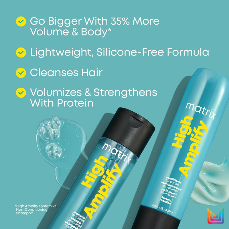 Matrix - High Amplify Shampoo & Conditioner Set - 300 mL / 10.1 FL oz Set Matrix