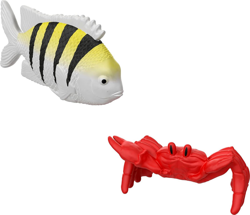 Mattel Disney the Little Mermaid Ariel's Adventures Story Set with 4 Small Dolls Toys & Games Mattel