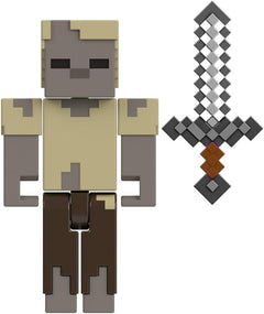 Minecraft: Vanilla Husk - 3.25" Action Figure Toys & Games Mattel