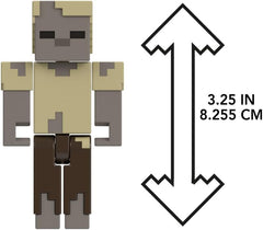 Minecraft: Vanilla Husk - 3.25" Action Figure Toys & Games Mattel