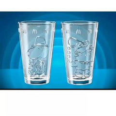 McDonald's Collector Cups 2024: Hello Kitty and Snoopy - 1 Glass Memorabilia McDonalds