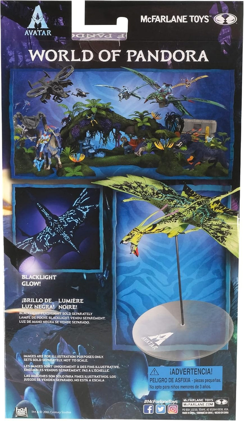 Disney Avatar: Mountain Green Banshee - Color 2 Toys & Games McFarlane Toys