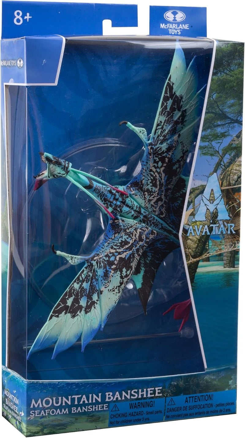 Disney Avatar: Mountain Seafoam Banshee - Color 3 Toys & Games McFarlane Toys