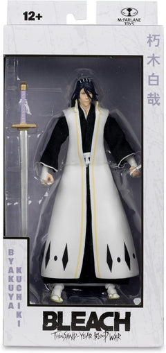 McFarlane Toys: Bleach Thousand Year Blood War - Byakuya Kuchiki 7" Figure Toys & Games McFarlane Toys