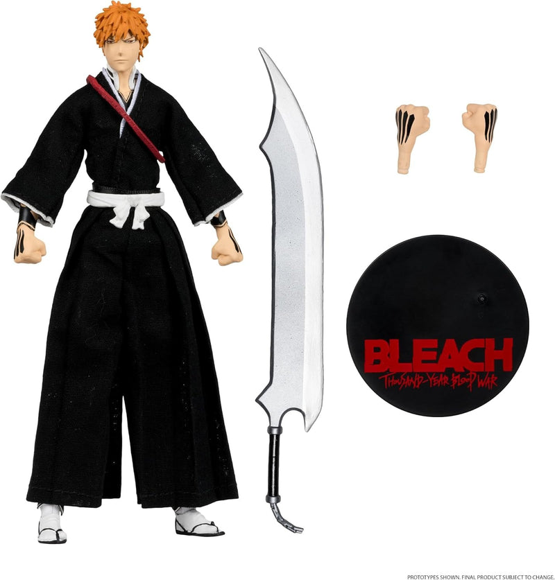 Bleach Thousand-Year Blood War: Ichigo Kurosaki Toys & Games McFarlane Toys