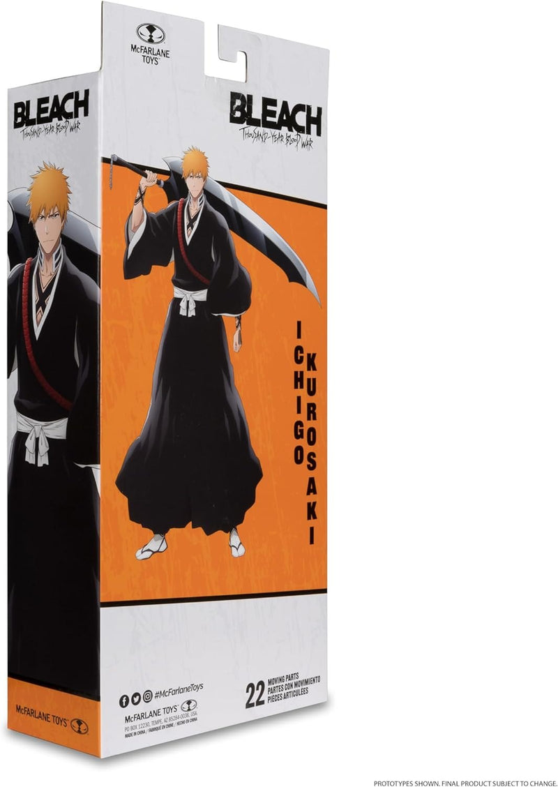 Bleach Thousand-Year Blood War: Ichigo Kurosaki Toys & Games McFarlane Toys