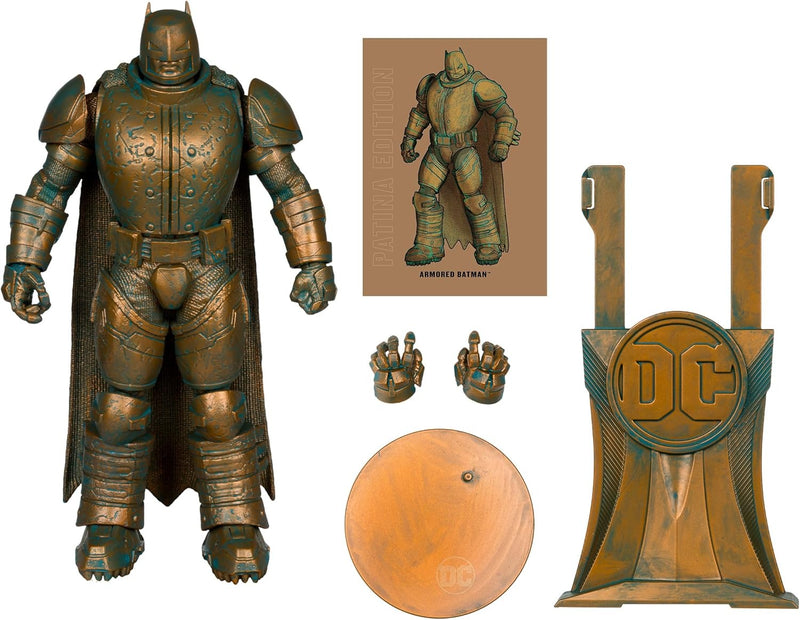 McFarlane Toys: DC Multiverse - Batman: The Dark Knight Returns: Armored Batman Patina - Gold Label Collections 7" Figure Toys & Games Imports Dragon