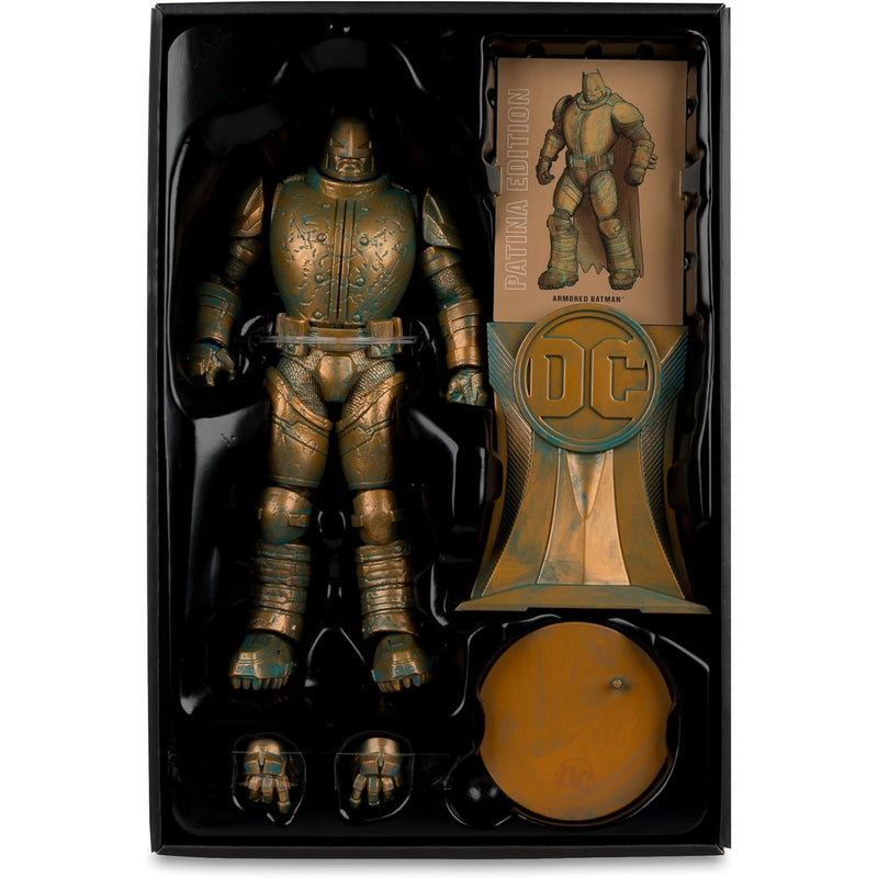 McFarlane Toys: DC Multiverse - Batman: The Dark Knight Returns: Armored Batman Patina - Gold Label Collections 7" Figure Toys & Games Imports Dragon