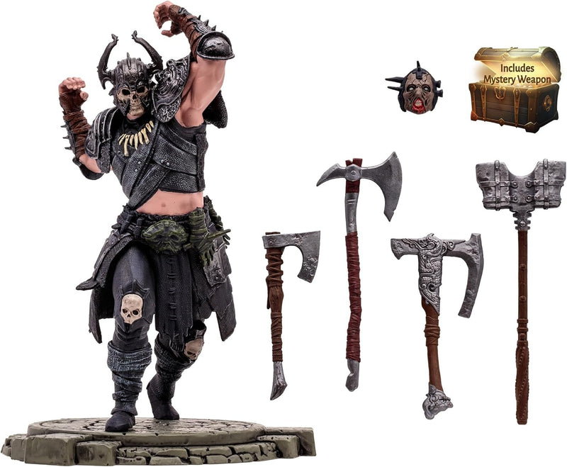 Diablo 4: Deathblow Barbarian Figure - 1:12 Scale Toys & Games McFarlane Toys