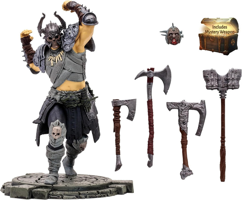Diablo 4: Whirlwind Barbarian Figure - 1:12 Scale Toys & Games McFarlane Toys