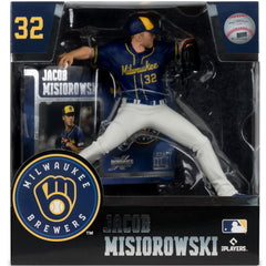 McFarlane Toys: MLB Players Jacob Misiorowski - Milwaukee Brewers #32 7" Figure Toys & Games McFarlane Toys