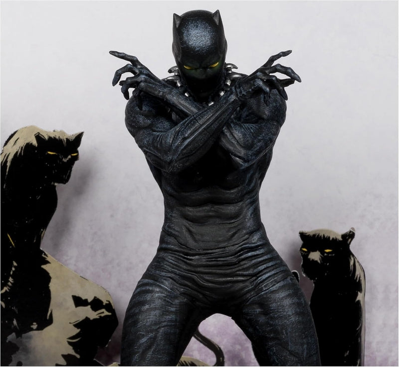 McFarlane Toys: Marvel Collection - Black Panther Marvel Knights #4 - 1:10th Scale Toys & Games Imports Dragon