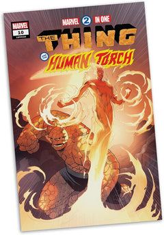 McFarlane Toys: Human Torch 1:6th Scale Collectible with Scene (Marvel 2-in-One #10) Toys & Games McFarlane Toys