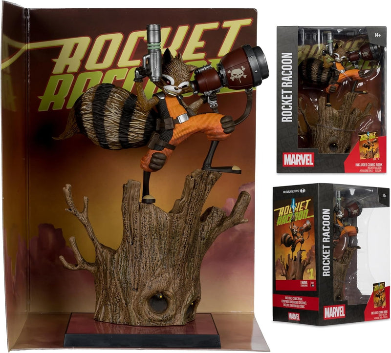 McFarlane Toys: Marvel Collection - Rocket Raccoon (A Chasing Tale #1) Toys & Games McFarlane Toys