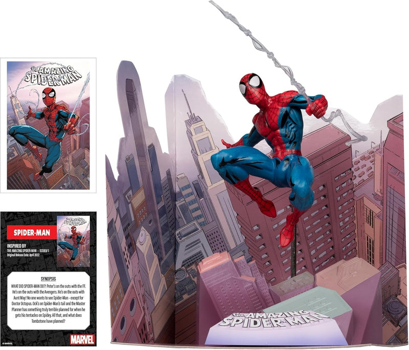 McFarlane Toys: Marvel Collection - Spider-Man - The Amazing Spider-Man #1 - 1:10th Scale Toys & Games Imports Dragon