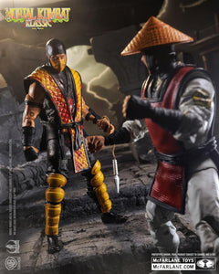 McFarlane Toys: Mortal Kombat Klassic: Scorpion vs Raiden - 7" Figure Toys & Games McFarlane Toys