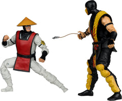 McFarlane Toys: Mortal Kombat Klassic: Scorpion vs Raiden - 7" Figure Toys & Games McFarlane Toys
