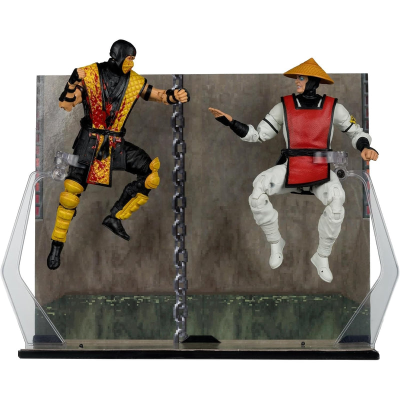 McFarlane Toys: Mortal Kombat Klassic: Scorpion vs Raiden - 7" Figure Toys & Games McFarlane Toys