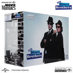 McFarlane Toys: Movie Maniacs - The Blues Brothers Jake and Elwood Blues Posed Figure 6" Figure Gold Label Toys & Games McFarlane Toys