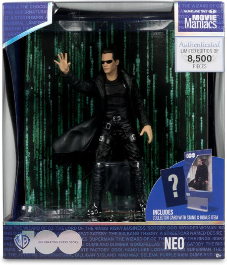 Movie Maniacs The Matrix - Neo Figure Toys & Games McFarlane Toys