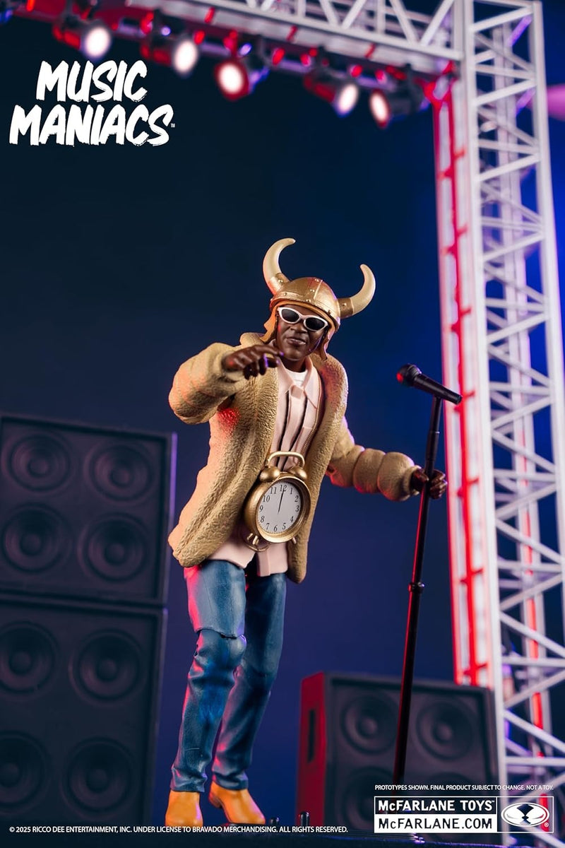 McFarlane Toys: Music Maniacs Hip Hop - Flavor Flav 6" Figure Toys & Games McFarlane Toys
