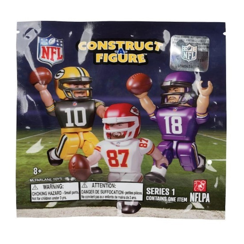 McFarlane Toys: NFL Construction Figure Blind Bag Toys & Games McFarlane Toys