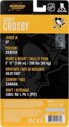 McFarlane Toys: NHL Players - Sidney Crosby - Pittsburgh Penguins 6" Figure Toys & Games McFarlane Toys