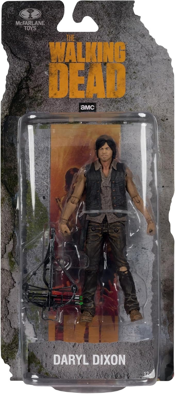 McFarlane Toys: The Walking Dead - Daryl Dixon 5" Figure Toys & Games Imports Dragon