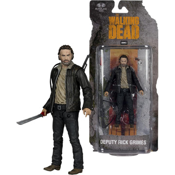 McFarlane Toys: The Walking Dead - Rick Grimes 5" Figure Toys & Games Imports Dragon