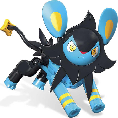 MEGA Pokemon: Luxio - 67 Piece Building Set Toys & Games Mattel