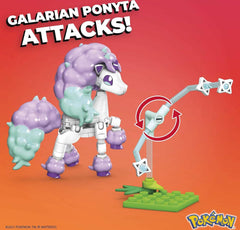 MEGA Pokemon: Power Pack Galarian Ponyta - 64 Piece Building Set Toys & Games Mattel