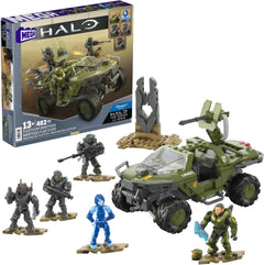 MEGA Halo: Fleetcom Warthog - 462 Piece Building Set Toys & Games MEGA