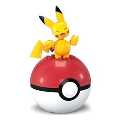MEGA Pokemon: Pikachu Pokeball - 16 Piece Building Set Toys & Games Mega Construx
