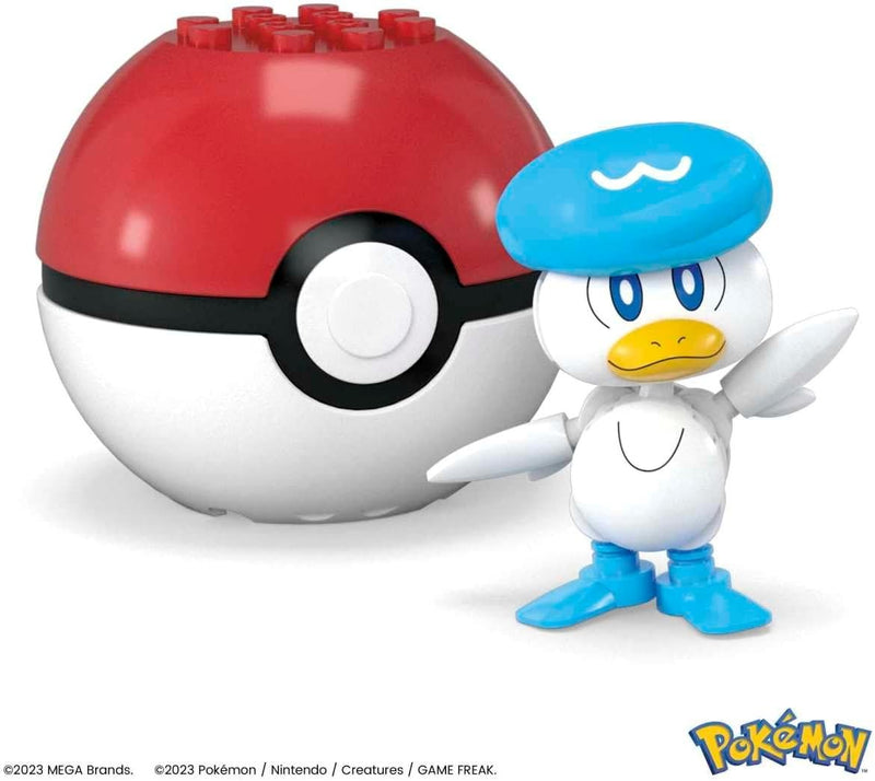 MEGA Pokemon: Quaxly - Series 18 Toys & Games MEGA