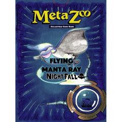 MetaZoo: Nightfall Flying Manta Ray (Water) Theme Deck - 1st Edition Card Game Cryptid Nation