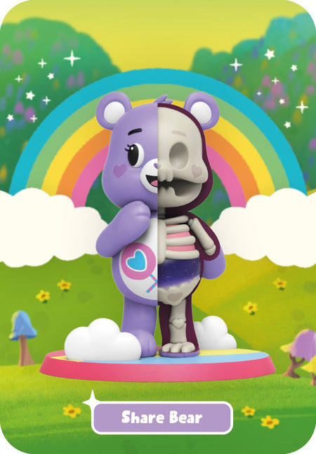 Mighty Jaxx: Freeny's Hidden Dissectibles - Care Bears Series 01 Mystery Box Toys & Games Mighty Jaxx