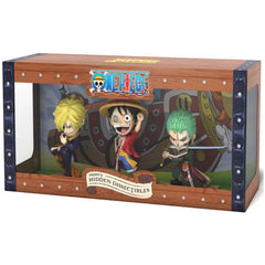 Mighty Jaxx: Freeny's Hidden Dissectibles - One Piece Luffy Zoro Sanji Triple Pack Figure Toys & Games Mighty Jaxx